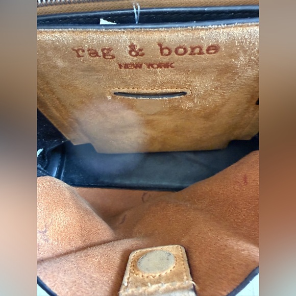 Rag & Bone Black and Brown Crossbody Bag - Picture 8 of 17